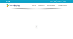 Desktop Screenshot of central-solutions.com